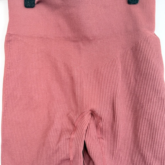 Cinnamon Brown Ribbed Two-Piece Set - Picture 7 of 11